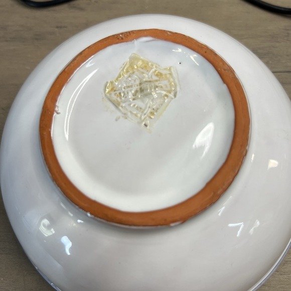 Vintage Celina Himark Hand Painted Cereal Bowl 6" Fruit Grape Portugal *READ - Picture 6 of 9